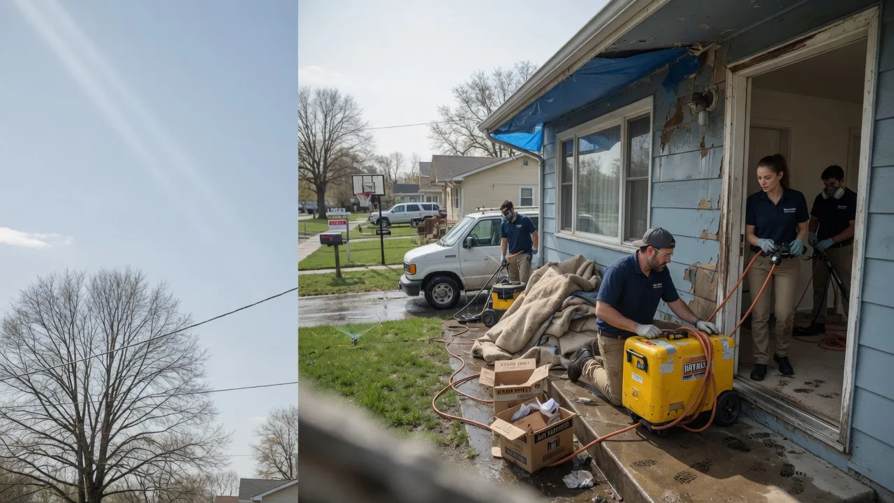 Basement Flood Cleanup in Ames, IA near me